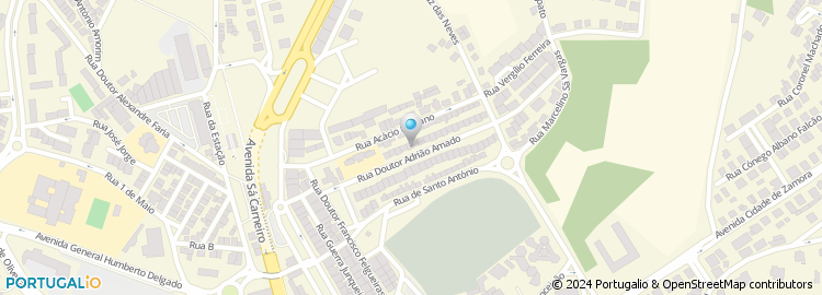 Mapa de Rua Doutor Adrião Amado