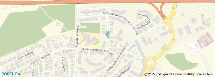 Mapa de Rua Doutor José Morais Carmona