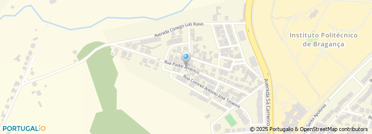 Mapa de Rua Padre Américo