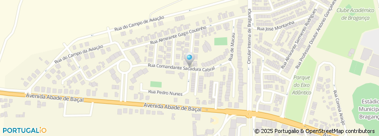 Mapa de Rua Pedro Nunes