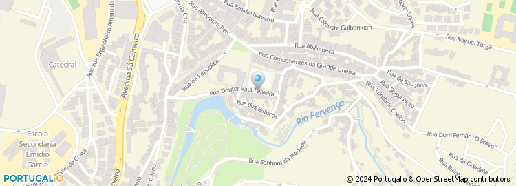 Mapa de Rua Raúl Teixeira