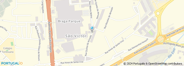 Mapa de Bragaveste - Comércio de Vestuário, Unip., Lda