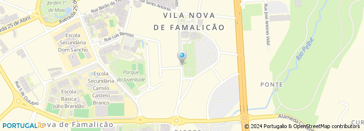 Mapa de Branco, Ferreira & Martins, Lda