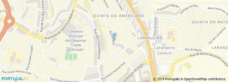 Mapa de Bruno Castanheira, Unipessoal Lda