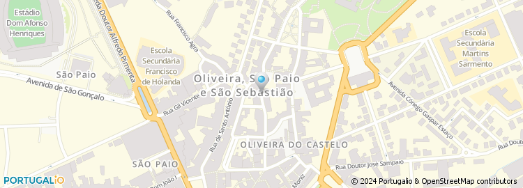 Mapa de Bruno Nunes & Hélder Ribeiro, Lda