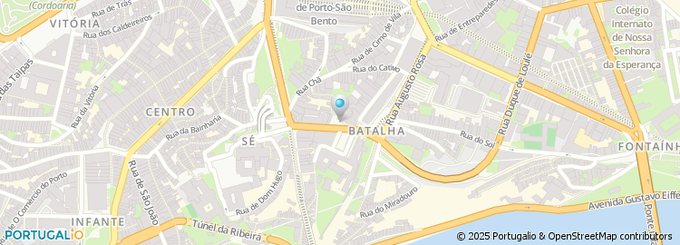 Mapa de Budget, Rent A Car, Aeroporto de Funchal