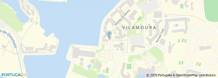 Mapa de Budget, Rent A Car, Vilamoura