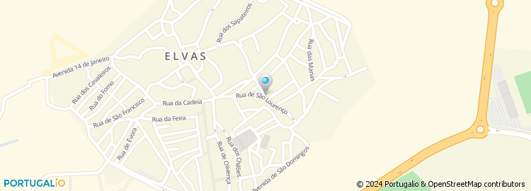 Mapa de C.D.E. - Centro de Diagnostico de Elvas, Lda