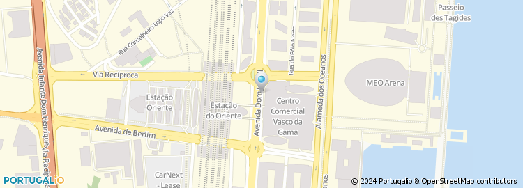 Mapa de C&A, Centro Vasco da Gama
