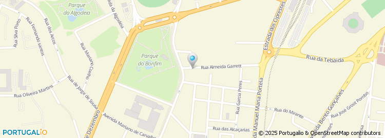 Mapa de CA Seguros, Setúbal