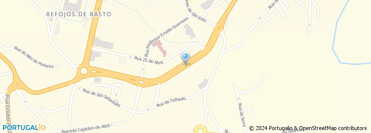 Mapa de Avenida Cardeal António Ribeiro