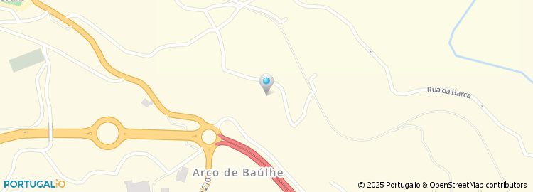 Mapa de Calvelos