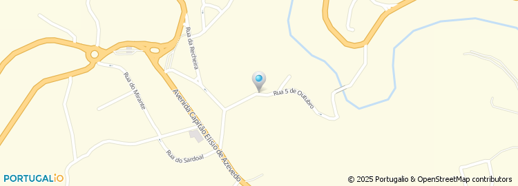 Mapa de Rua 5 de Outubro