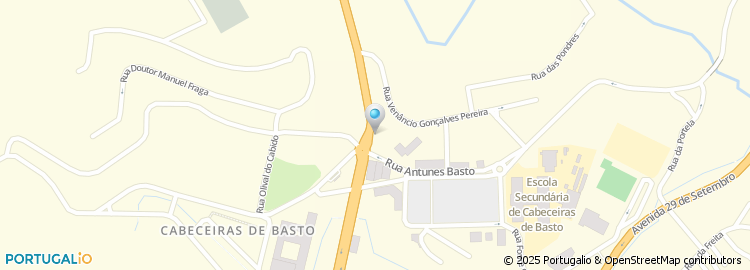 Mapa de Rua Doutor Francisco Botelho