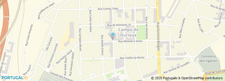 Mapa de Cabeleireiro Aida