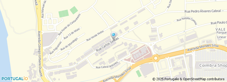 Mapa de Cabeleireiro Alcina