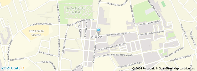 Mapa de Cabeleireiro Amadeu Alves