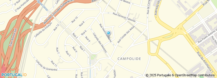 Mapa de Cabeleireiro Cardinal