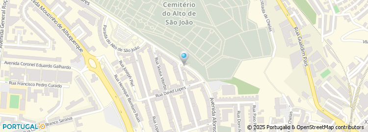 Mapa de Cabeleireiro São e Lourdes
