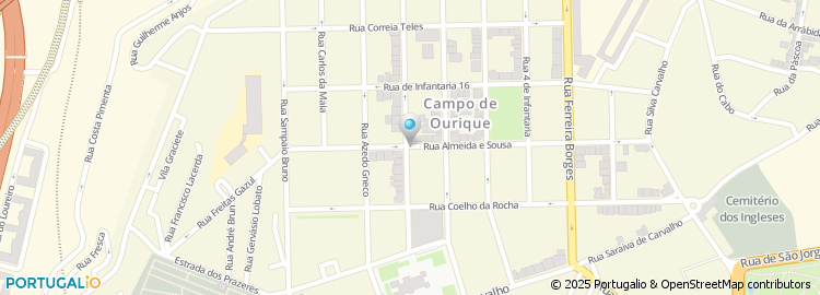 Mapa de Cabeleireiros Manuela Rei, Lda