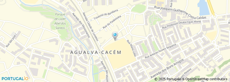 Mapa de Cacempolis - Soc. Desenvolvimento Programa Polis no Cacem, SA