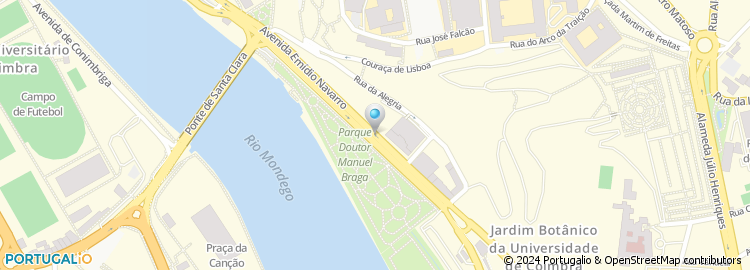 Mapa de Cacolaco - Centro de Aprendizagem Convivio Lazer de Coimbra, Lda