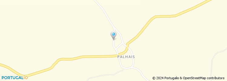 Mapa de Palhais