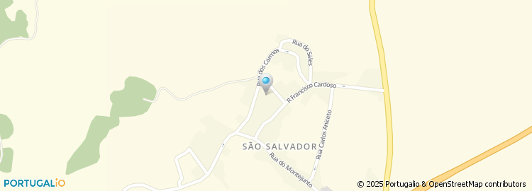 Mapa de Rua da Fonte