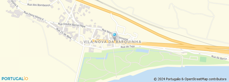 Mapa de Cafe Bar Ninfa do Tejo