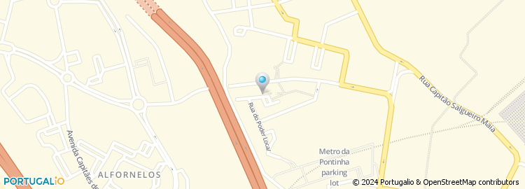 Mapa de Cafe Central da Pontinha