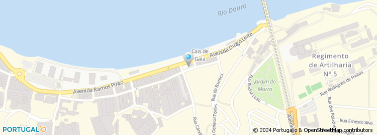 Mapa de Cafe Concerto Beira Douro