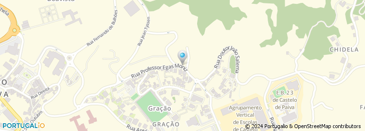 Mapa de Café Correia & Vieira, Lda