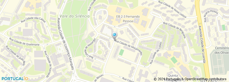 Mapa de Cafe Fernando Pessoa, Unip., Lda