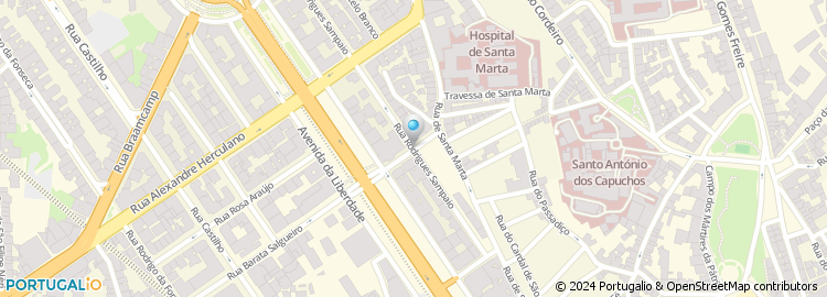 Mapa de Cafe Pastelaria Castrense, Lda