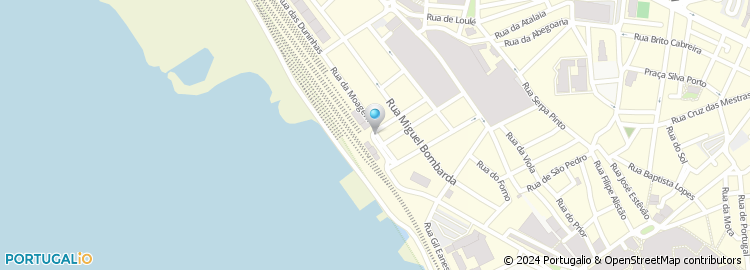 Mapa de Cafe Residencial Beira - Gare
