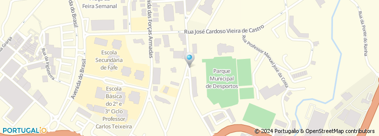 Mapa de Cafe Restaurante D. João, Lda