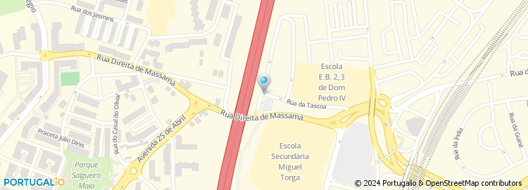 Mapa de Cafe Restaurante Nogueira, Lda