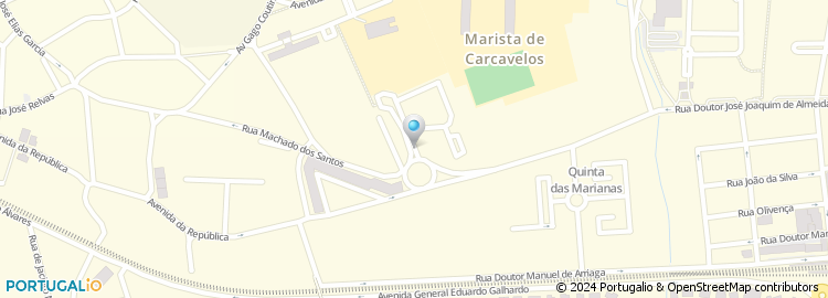 Mapa de Cafe Silvas, Lda
