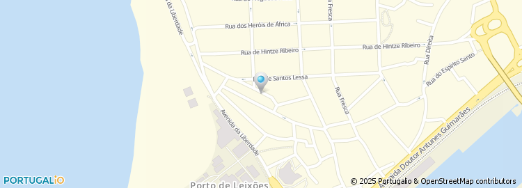 Mapa de Cafe Snack-Bar Nave Espacial, Lda