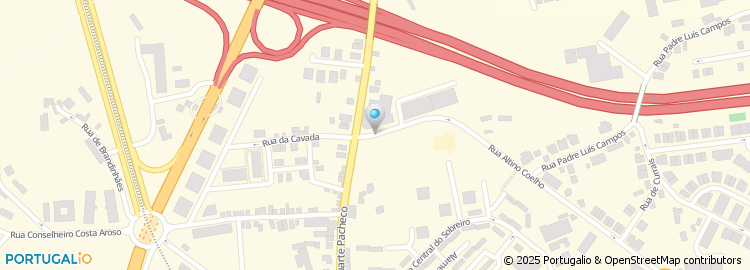 Mapa de Cafe Snack-Bar O Andrade, Lda