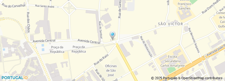 Mapa de Café Snack-Bar Take-Away Paparoca