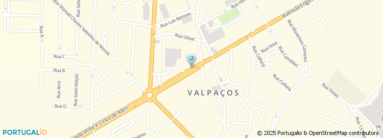Mapa de Cafe Tavares