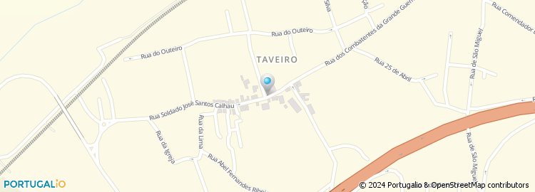 Mapa de Cafe Taveirense, Unip., Lda