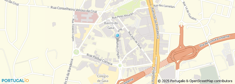 Mapa de Cafetaria Henriques