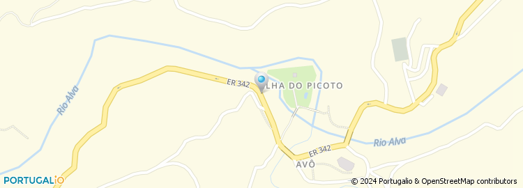 Mapa de Caixa de Credito Agricola Mutuo de Oliveira do Hospital, C.R.L