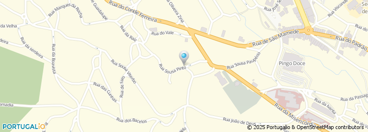 Mapa de Calandra de Valongo - Funilaria, Lda