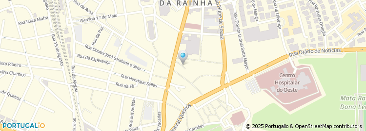 Mapa de Beco do Forno