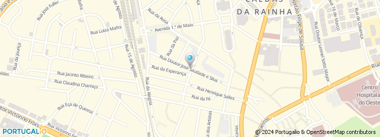 Mapa de Rua Doutor José Saudade e Silva