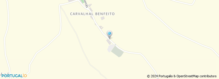 Mapa de Carvalhal Benfeito