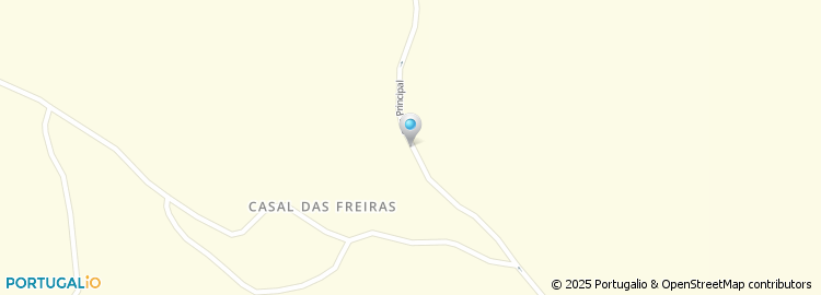 Mapa de Casal das Freiras